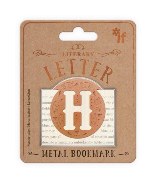 Literary Letters Bookmarks - Letters H - Gift from The Bookhouse Broughty Ferry- Just £5.99! Shop now