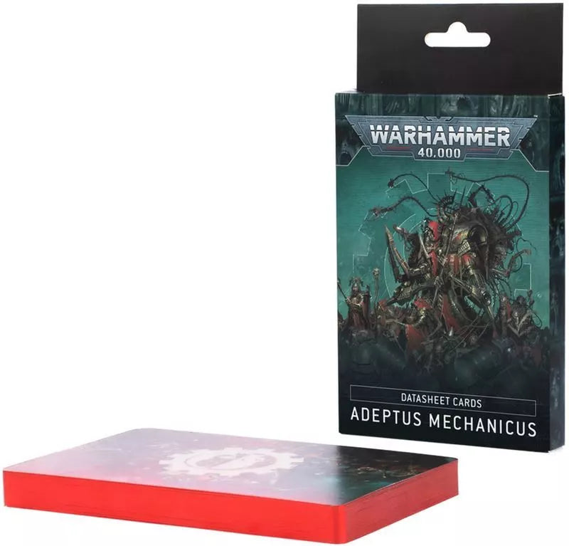 Warhammer 40K : Datasheet Cards Adeptus Mechanicus - Warhammer from The Bookhouse Broughty Ferry- Just £16! Shop now