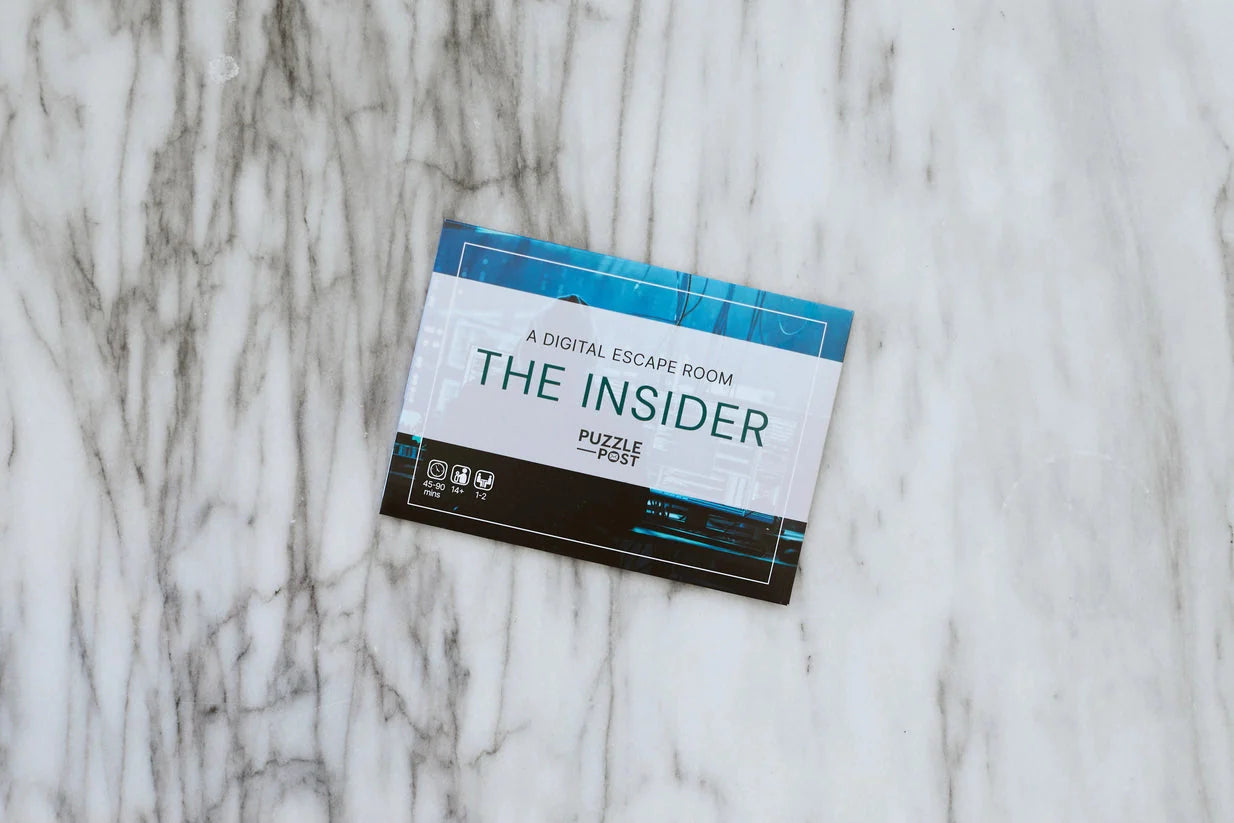 The Insider - Gift from The Bookhouse Broughty Ferry- Just £6! Shop now