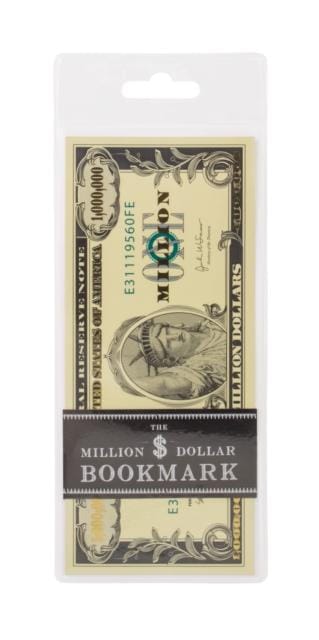 The Millionaires Bookmark - Million Dollar Bookmark - Gift from The Bookhouse Broughty Ferry- Just £2.99! Shop now