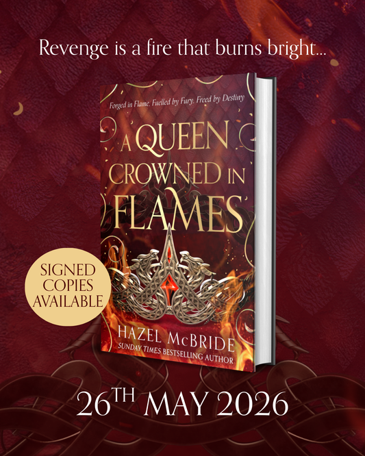 A Queen Crowned in Flames - SIGNED EDITION - Book from The Bookhouse Broughty Ferry- Just £22.50! Shop now