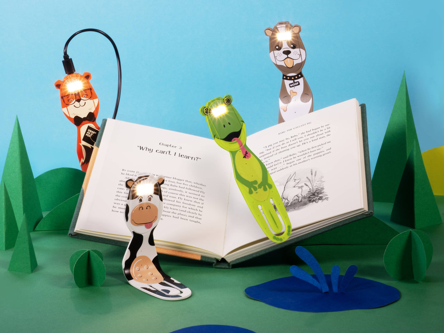 Flexilight Rechargeable Pals LED 2 in 1 Book Light/Bookmark -  from The Bookhouse Broughty Ferry- Just £19.99! Shop now