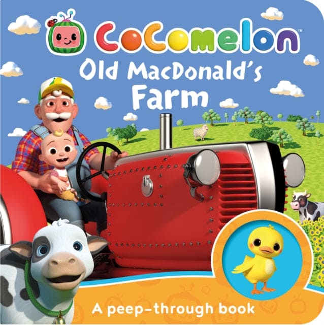 Official Cocomelon: Old MacDonald’s Farm: A peep-through book - Book from The Bookhouse Broughty Ferry- Just £6.99! Shop now