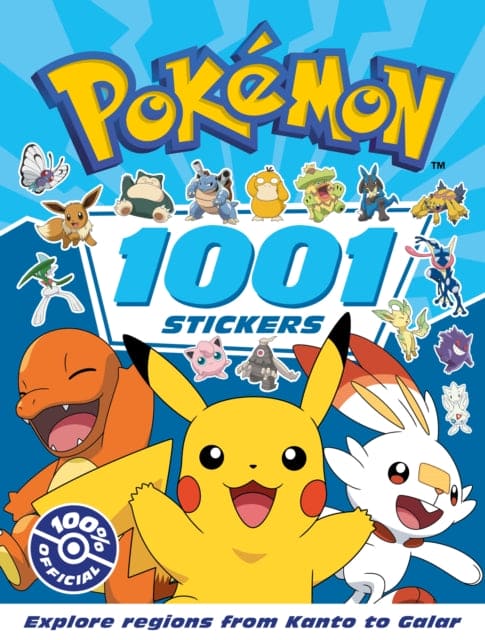 Pokemon: 1001 Stickers - Book from The Bookhouse Broughty Ferry- Just £8.99! Shop now