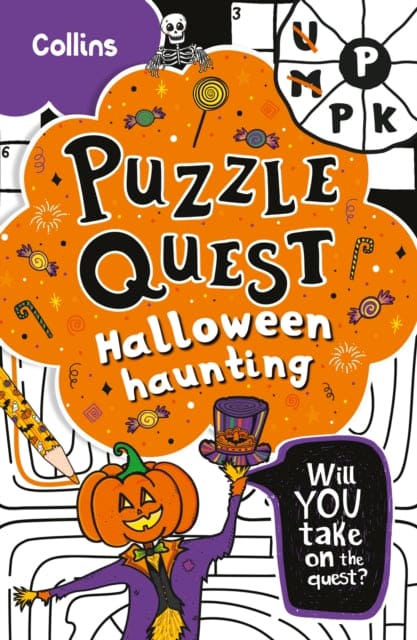 Halloween Haunting : Solve More Than 100 Puzzles in This Adventure Story for Kids Aged 7+ - Book from The Bookhouse Broughty Ferry- Just £4.99! Shop now