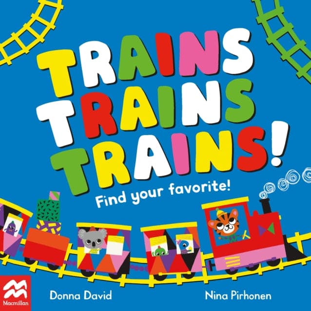 Trains Trains Trains! : Find Your Favourite - Book from The Bookhouse Broughty Ferry- Just £7.99! Shop now