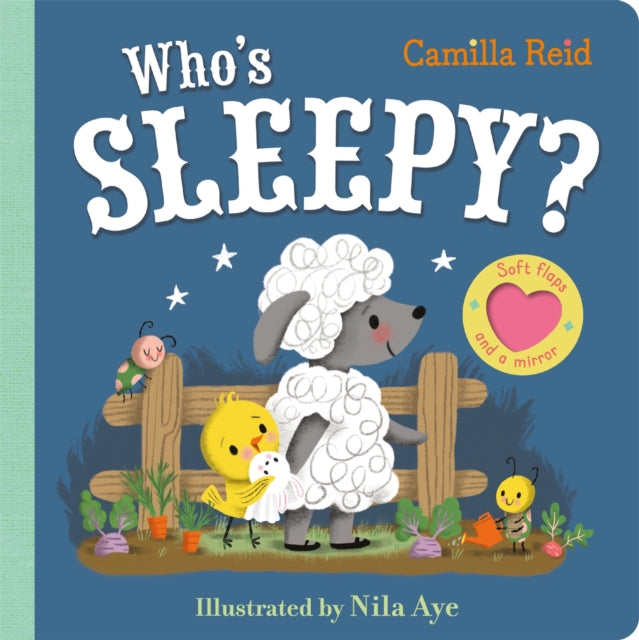 Who's Sleepy? : A felt flaps book with a mirror - Book from The Bookhouse Broughty Ferry- Just £7.99! Shop now