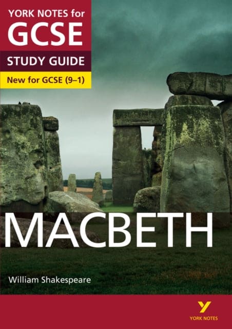 Macbeth: York Notes for GCSE everything you need to catch up, study and prepare for and 2023 and 2024 exams and assessments - Book from The Bookhouse Broughty Ferry- Just £6.50! Shop now