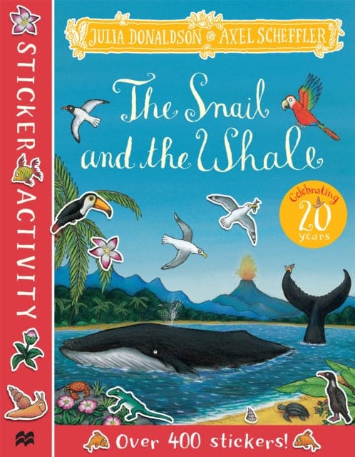 The Snail and the Whale Sticker Book - Book from The Bookhouse Broughty Ferry- Just £7.99! Shop now