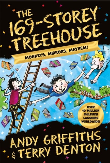 The 169-Storey Treehouse : Monkeys, Mirrors, Mayhem! - Book from The Bookhouse Broughty Ferry- Just £12.99! Shop now