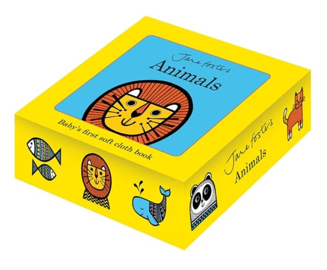 Jane Foster's Animals cloth book - Book from The Bookhouse Broughty Ferry- Just £8.99! Shop now