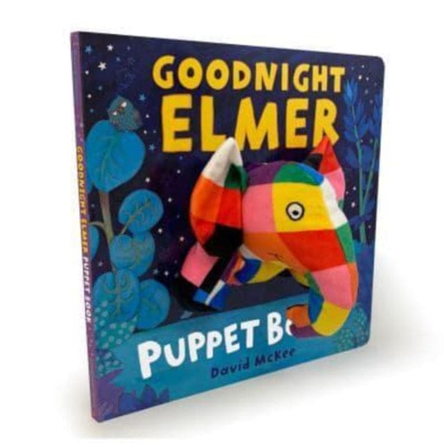 Goodnight, Elmer Puppet Book - Book from The Bookhouse Broughty Ferry- Just £14.99! Shop now
