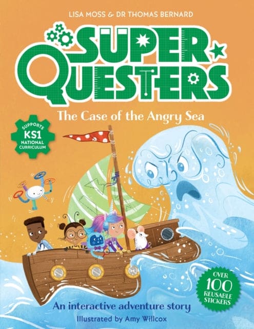 SuperQuesters: The Case of the Angry Sea - Book from The Bookhouse Broughty Ferry- Just £7.99! Shop now