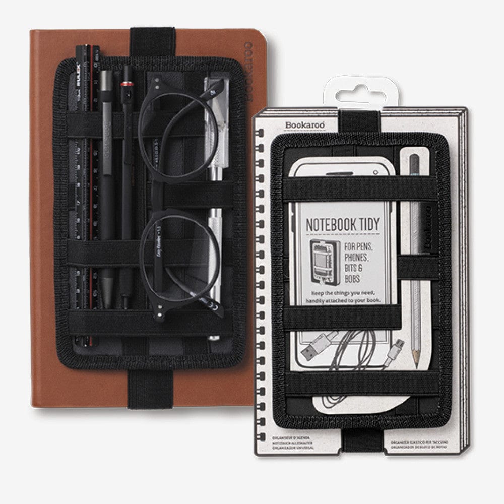 Bookaroo Notebook Tidy - Black - Book from The Bookhouse Broughty Ferry- Just £12.99! Shop now