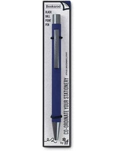 Bookaroo Pen - NAVY - Book from The Bookhouse Broughty Ferry- Just £4.99! Shop now
