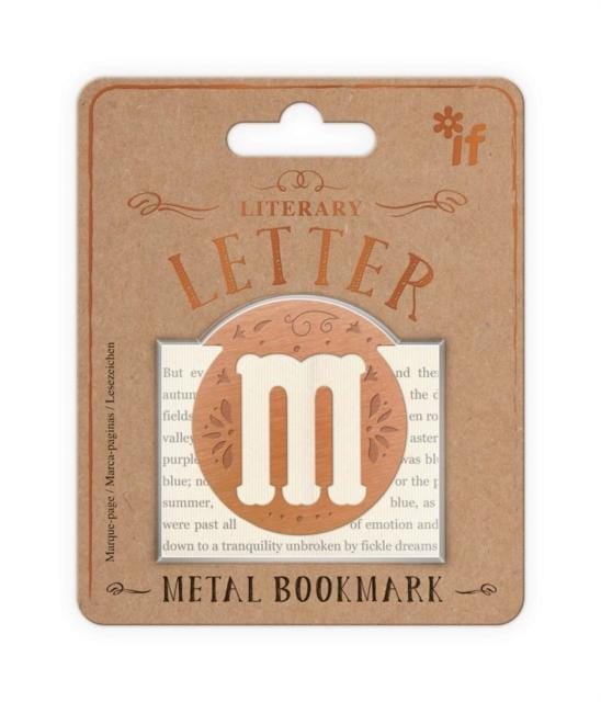Literary Letters Bookmarks - Letters M - Book from The Bookhouse Broughty Ferry- Just £5.39! Shop now