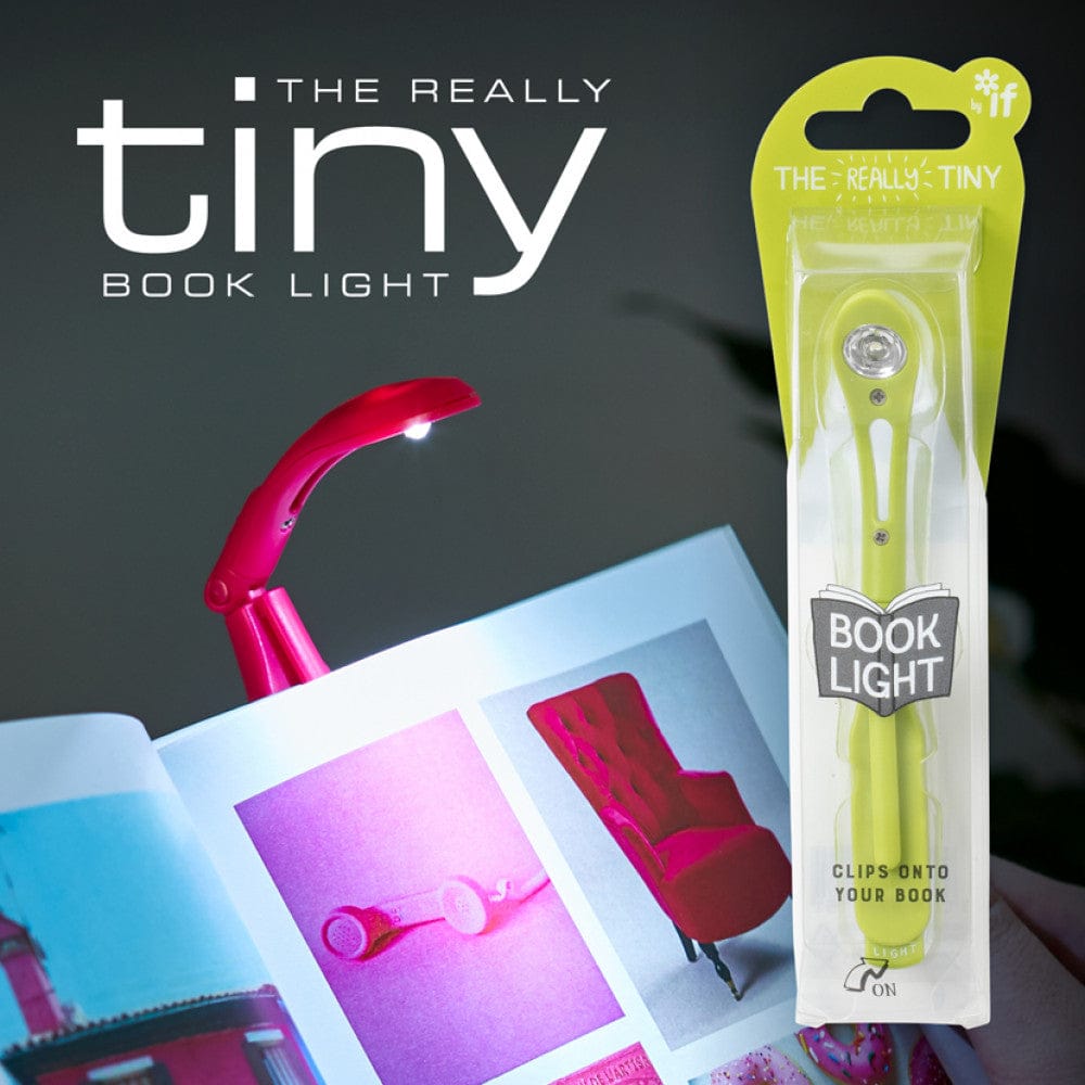 Really Tiny Booklight - Chartreuse - Book from The Bookhouse Broughty Ferry- Just £8.99! Shop now